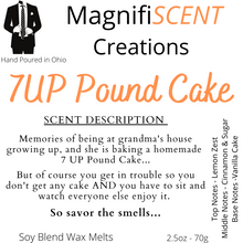 Load image into Gallery viewer, 7UP Pound Cake Wax Melts
