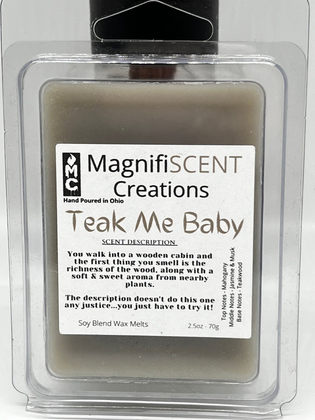 Teak Me Baby Wax Melts