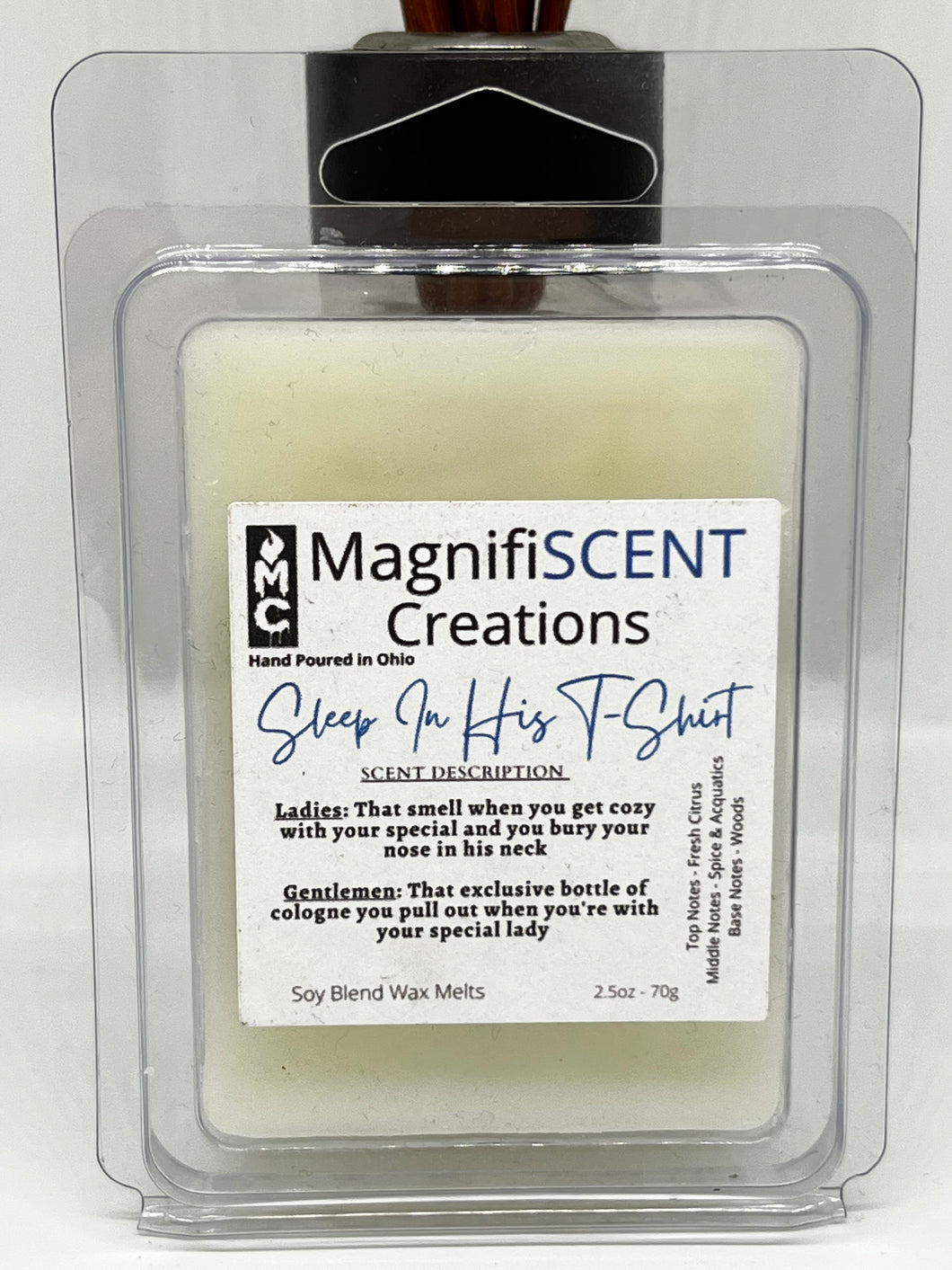 Sleep In His T-Shirt Wax Melts